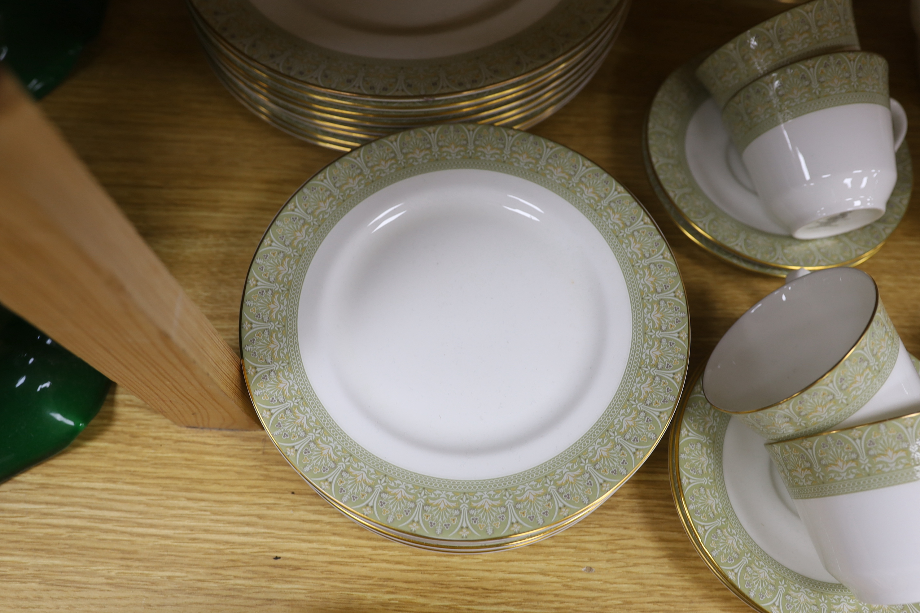 A Royal Doulton bone china dinner and tea service, Sonnet pattern